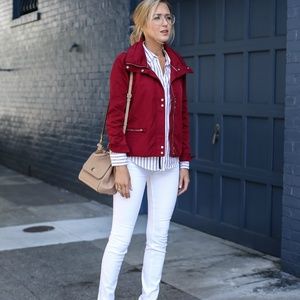Abercrombie and Fitch High-Shine Anorak Jacket M